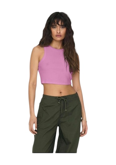Only Kadın Crop 15282771 Pembe