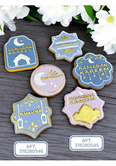 K3dp Hamur Ve Kurabiye Şablonları Ve Kalıpları Ramazan 318280546 Pembe