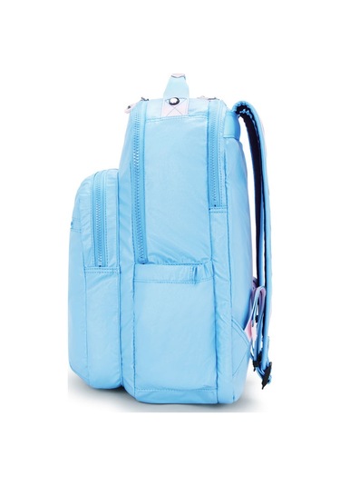 Kipling Seoul Lap Okul Çantası Sea Blue Met Kı713552d Sea Blue Met