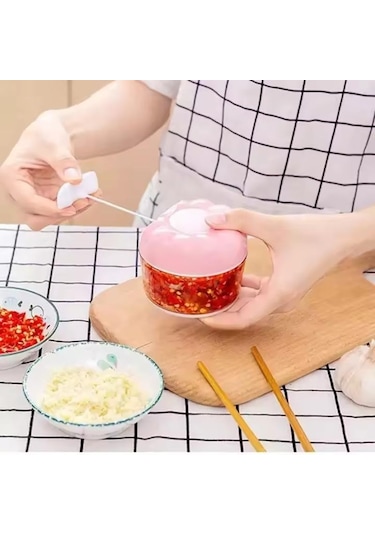 Mini Gıda Mikserleri Çok Fonksiyonlu Sarımsak Öğütücü Doğrayıcı Gıda Sebze Kesici Et Kıyma Makineleri Ev Mutfağı Manuel Sarımsak Presi Mavi