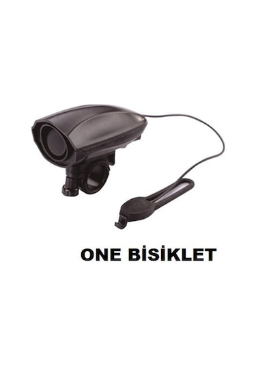 Bisiklet Korna - Siren Korna 120 Desibel Siyah