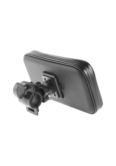 Bisiklet Gidon Montaj Tutucu Su Geçirmez / Kum Geçirmez / Kar Geçirmez / Kir Geçirmez Fermuarlı Dokunmatik Çanta, Galaxy Note Iıı / N9000 Ve Mega 6.3 / İ9200 Siyah İçin Uygun Siyah