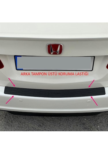 ARAÇ ARKA TAMPON KORUMA PLASTİĞİ 91 CM X 8 CM