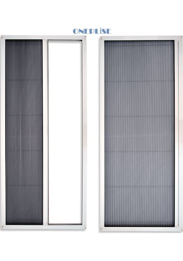 Plise Pileli Sürgülü Kapı Sinekliği 0-100 X 0-240