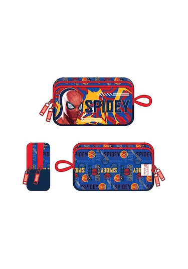 Spıderman Kalem Çantası Due Rival Çok Renkli
