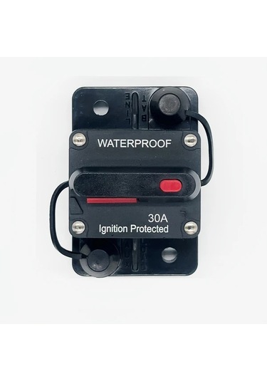 Motion003 30a 3 Parça Otomotiv Filtre Tutucuları 20a-300a Amp Su Geçirmez Otomatik Devre Kesici Anahtar Koruma Reset Otomotiv Tekne Devre Koruyucu