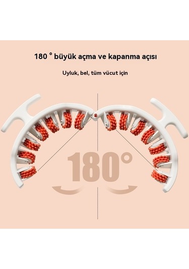 Bayan Bacak Klipsi, İç Uyluk Masaj Aleti, Bacak İnceltme Silindiri Pembe