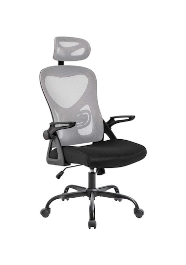Action X Ergonomik File Sırtlı Yönetici Ve Çalışma Koltuğu Gri Gri