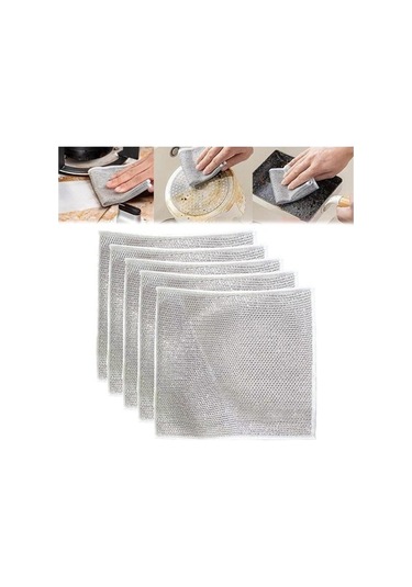 Besthome1 30 Adet Çok Amaçlı Çizilmez Bulaşık Bezi, Islak Kuru Mutfak Temizliği, Tezgah Ve Yemek Temizliği İçin Ev Dekorasyonu