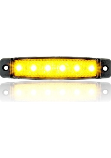 SANEL 6 LEDLİ SARI PARMAK LED LAMBA BASAMAK AYDINLATMA 12V