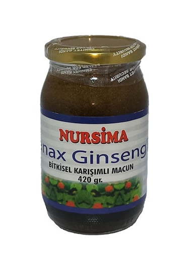Nursima Ginsengli Bitkisel Karışım Macun 420 G
