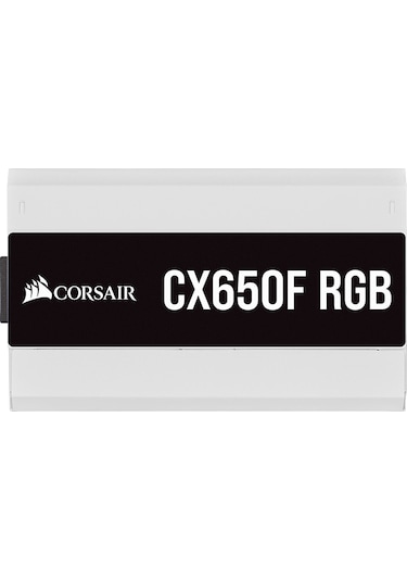 Corsair CX650F RGB CP-9020226-EU 650W 80+ Bronze Modüler Güç Kaynağı Beyaz