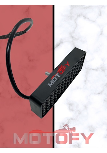 Çakarsız Ultra Parlak Motosiklet Kedi Gözü Boyutlu Stop Lambası Extra Farkedilebilirlik Sağlar