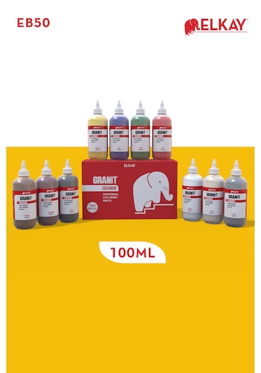Elkay Granit Colorex Set - Eb 50 100 Ml X 10