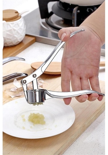 Paslanmaz Çelik Sarımsak Ezici Pratik Sarımsak Ezici