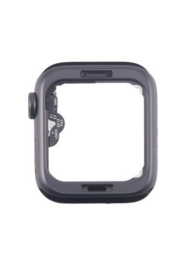 Tongxida İos Watch Uyumlu 5 İçin 40mm Gps Alüminyum Orta Çerçeve Plakası Taç Döndürme Ekseni Flex Kablo Gri