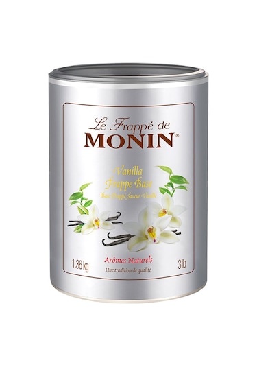 Monin Frappe Vanilla Base/Vanilya Aromalı Frappe Bazı 1360 G