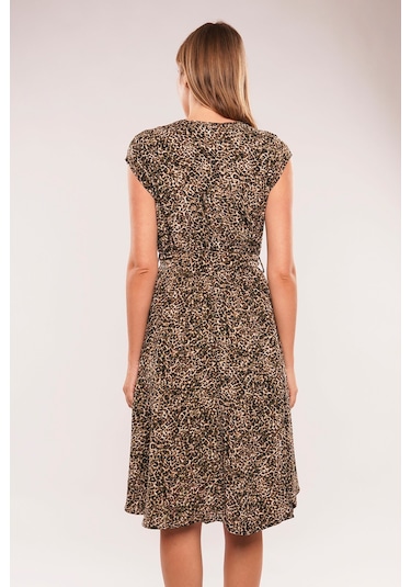 Gabria Kadın Gabria Desenli Elbise Leopar Çok Renkli