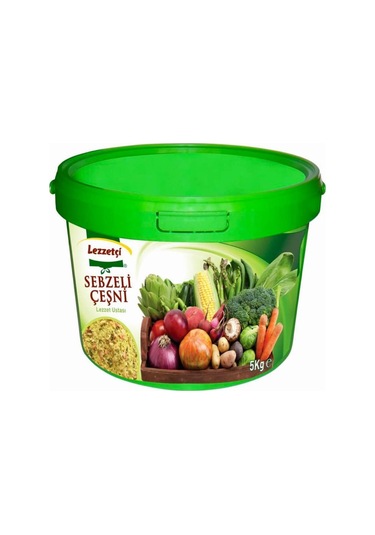 Lezzetçi Sebzeli Çeşni 5 KG