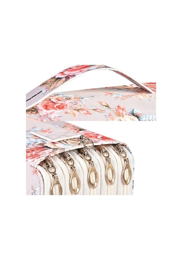 Willowhaven 252 Delik Mavi Sanat Fırça Kutusu, Büyük Kapasiteli, Taşınabilir, Renkli Kurşun Depolama Mavi