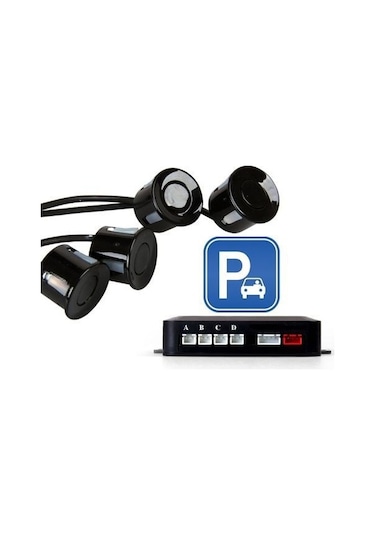 Kameralı Park Sensörü 4.3 '' Ayna Ekranlı Full Set