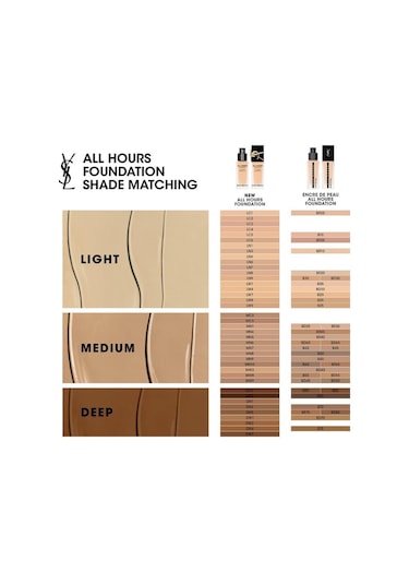 Yves Saint Laurent SPF39 All Hours Mat Foundation LC3