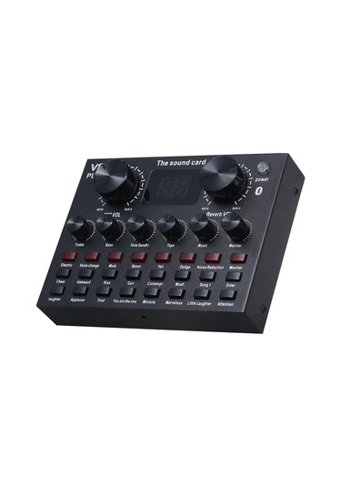 Hfambition V8plus Dışarıdaki Ses Kartı Seti: 16 Canlı Efekt, 3 Ses Değiştirme, Bt Akompaniman, İki Telefon İle Canlı Yayın, Bilgisayar Uyumlu