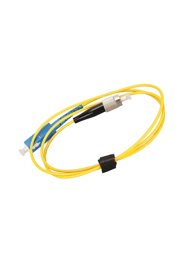 Fosenze 0.5m Fc-sc Tek Modlu Fiber Optik Kablosu - Kalın Pvc, Stabil Veri Transferi, Yüksek Bant Genişliği, Ev/school/hastane Uygulamaları