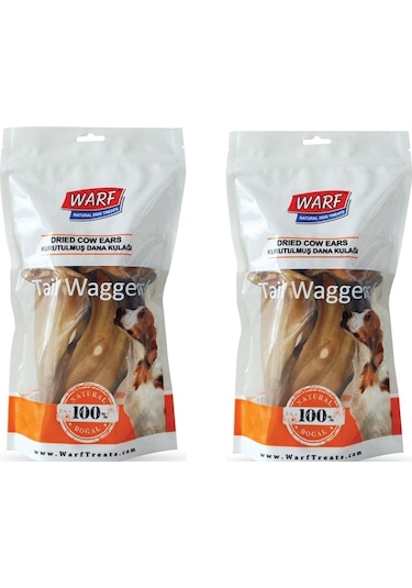 Warf Kurutulmuş Dana Kulağı 3'lü 2 x 120 G