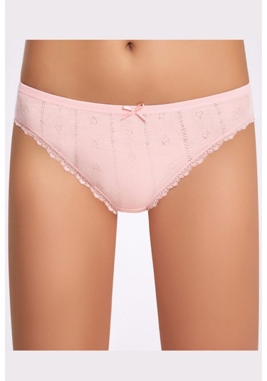 Ilke Kadın Jakarlı (Transferli Ribana) Dantelli Slip 273 - 6 Ad Ilke Kadın Jakarlı (Transferli Ribana) Dantelli Slip 273 - 6 Ad