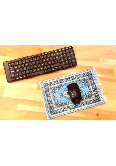 30X20 Cm Kilim Desenli Mause Pad Mouse Pad Bilgisayar Mause