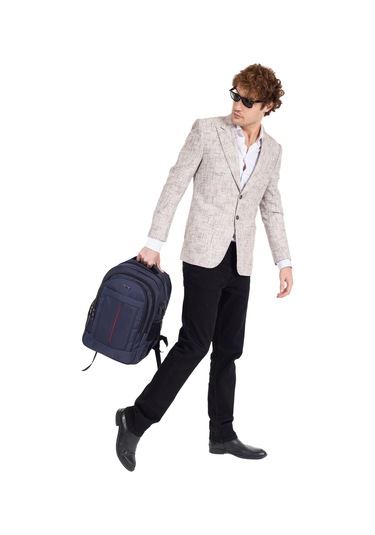 Dada Lacivert Okul Çantası Geniş İç Hacim Yandan Cepli Uzun Ömürlü Sağlam Ortaokul - Lise - Üniversite