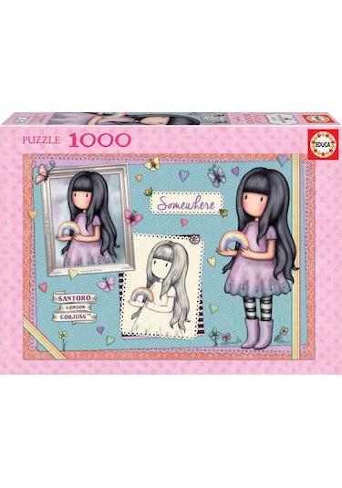 Educa Puzzle 1000 Parça Somewhere Santoro Gorjus 18495