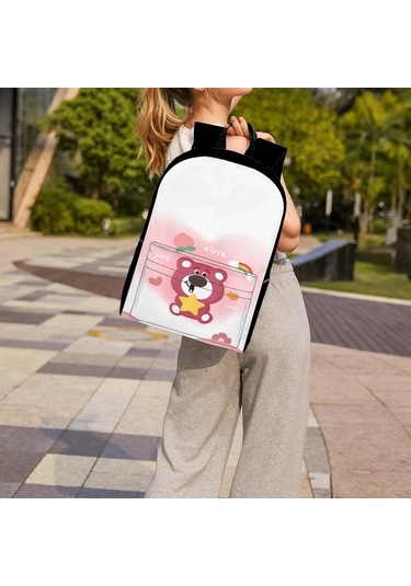 Trendooze Ve Siyah Siyah Sırt Seyahat, Organizasyon Kılıfı Kawaii Karikatür, İş, İle Gençler, Dizüstü Çoklu Çantası, Bölmeleri Bilgisayar Abd18 15.6 Dz Siyah