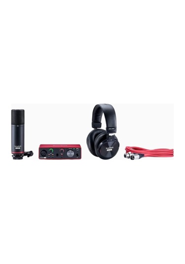 Scarlett Solo Studio 3. Nesil Stüdyo Kiti, Mic-headphones
