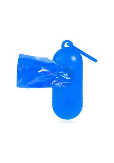 Bamm Bamm Çanta Boy Kirli Bebek Bezi Çöp Poşeti ve Taşıma Çantası (Mavi)