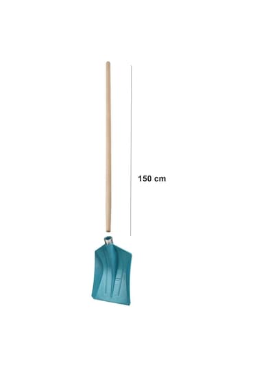 Saplı Kar Küreği-zahire Küreği Büyük Derin Sert Plastik