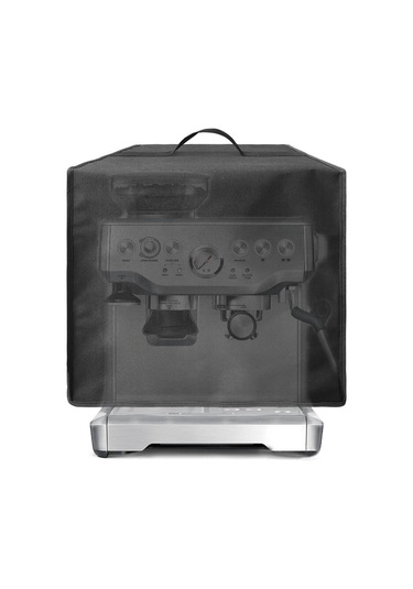 Dolıty Kahve Makinesi Toz Kapağı, Tezgah Üstü Cihazlar Için Siyah