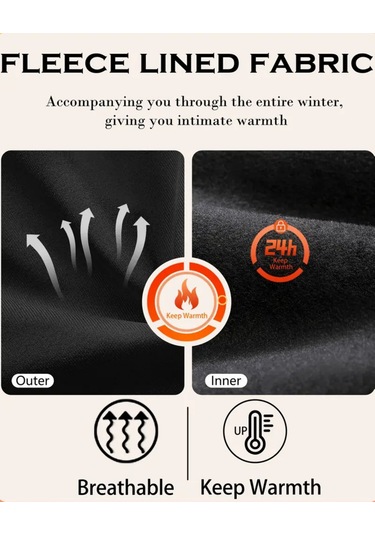 Kız Erkek Çocuk Pamuklu Kışlık Termal İçlik Tayt Uzun Kollu Alt Üst Takım 2 Adet Siyah