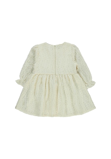 Civil Baby Dantel 6-18 Ay Elbise Ekru