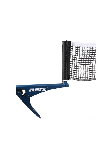 Ranyeek Tenis Masası Ağı Ve İki Mavi Sırtlı Klips Seti - Kolay Kurulum, Dayanıklı Poliester Ağ, 177cm Genişlik, Spor Ve Antrenman İçin