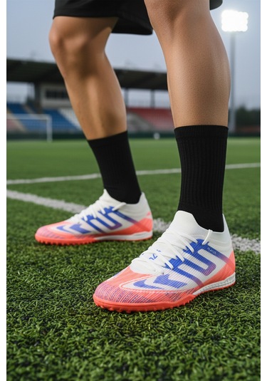 Beyaz Bilekten Lastikli Bağcıklı Unisex Krampon Gh-252-149 G Beyaz