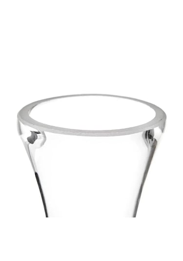 Fil Ayağı Vazo Cam Vazo 60 CM İnce Belli Vazo Uzun Şeffaf