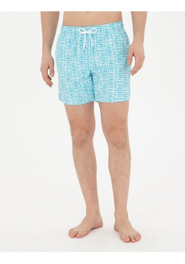Pierre Cardin Erkek Aqua Deniz Şortu 50291526-vr007 Aqua