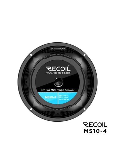Recoil Ms10-4 25cm Midrange 500 Watt Tekli Ürün