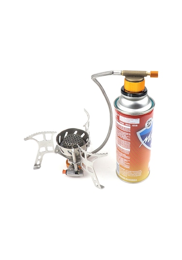 Mufunye Kamp Ve Yürüyüşlerde Kullanım İçin Hafif Alüminyum Lpg Gaz Çemberi Adaptörü 7/16"-28ns Standart Bağlantı Altın