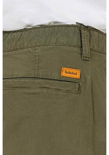 Timberland Brooklıne Poplin Cargo Sh Yeşil Erkek Şort 000000000102235584 Yeşil