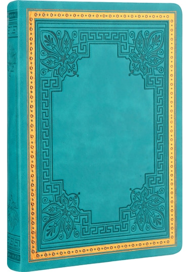 Victoria's Journals Vintage Old Book Defter Turkuaz Diğer