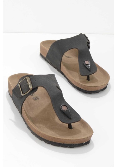 Siyah Erkek Terlik E04642700101 Siyah