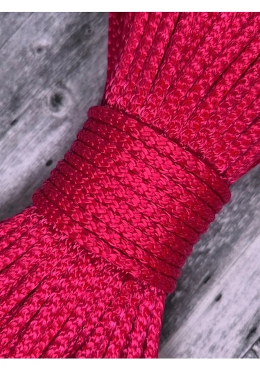 Lamakord 6 Mm 50 M Kırmızı Çamaşır İpi 404161286 Kırmızı